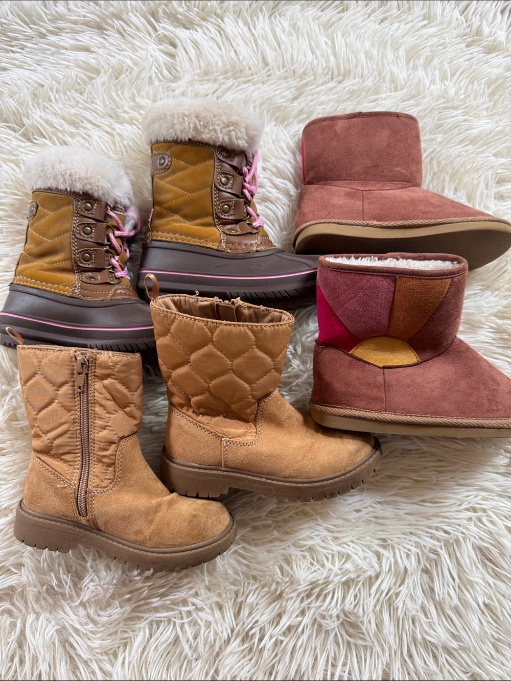 Lot of girls boots